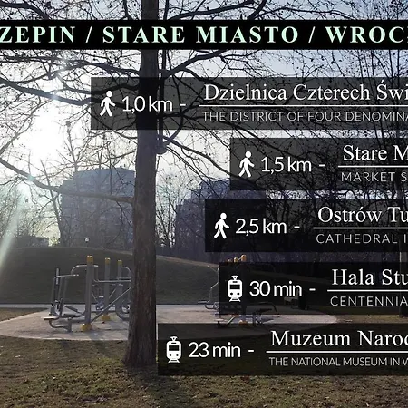 In The Center Of Apartment Wroclaw